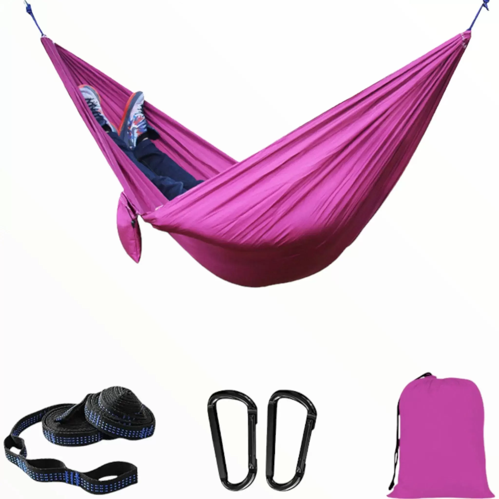 HAMAC TOILE PARACHUTE PORTABLE – Image 11