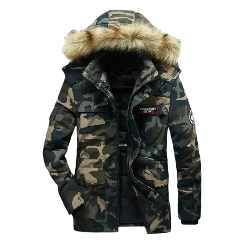 Mode parka militaire pour homme – Image 2