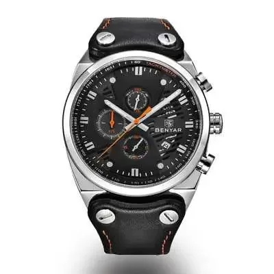 MONTRE MILITAIRE - CUIR VERITABLE