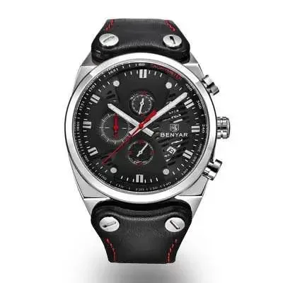 MONTRE MILITAIRE - CUIR VERITABLE – Image 6