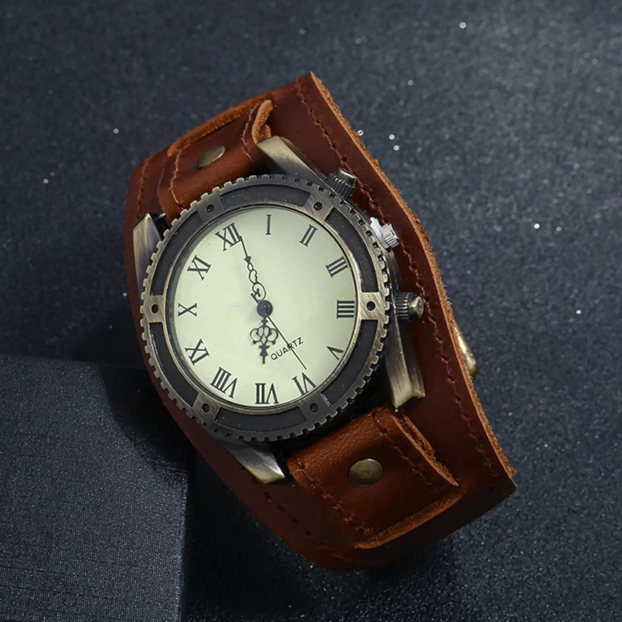 Montre style vintage homme