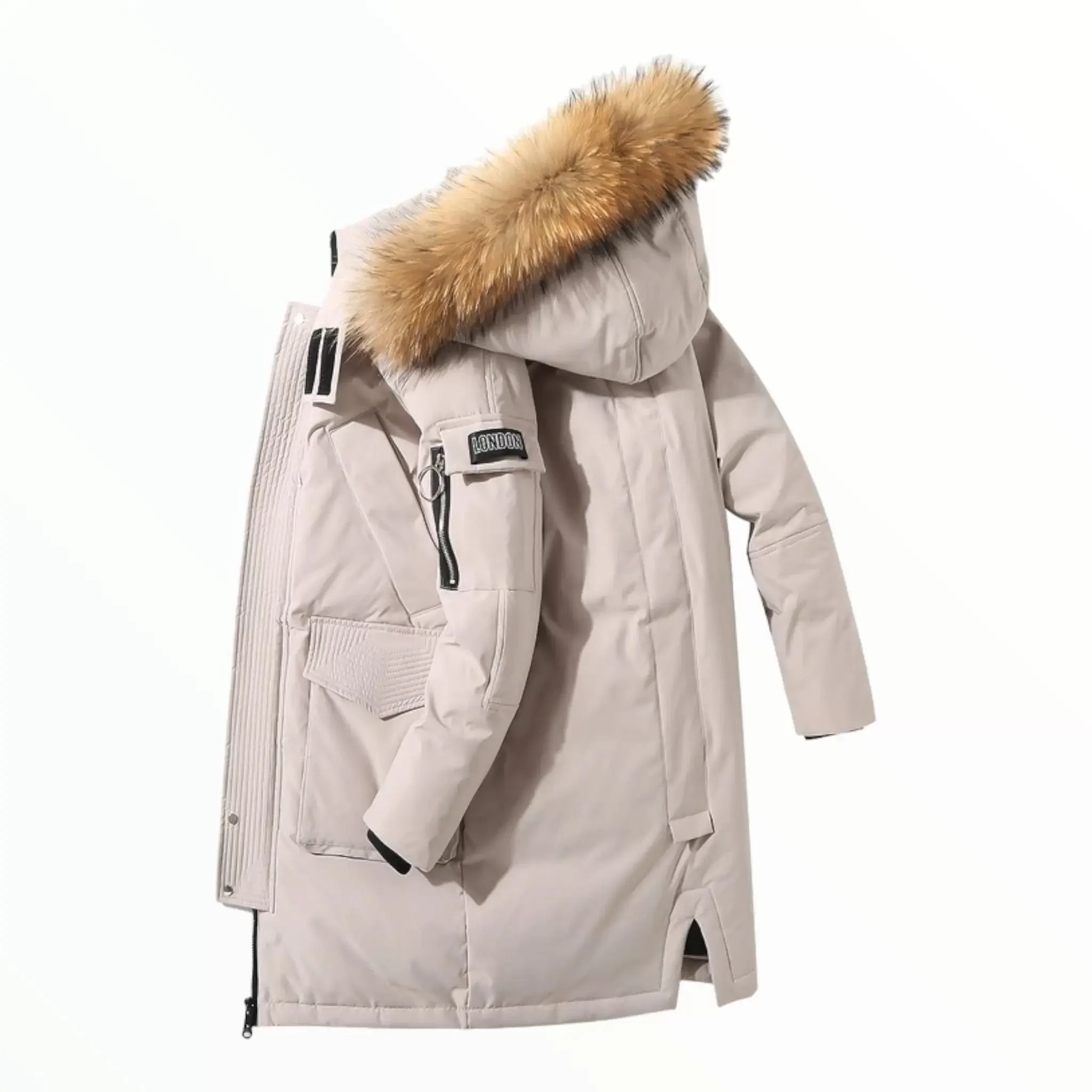 Parka elegant tactique grande taille – Image 2