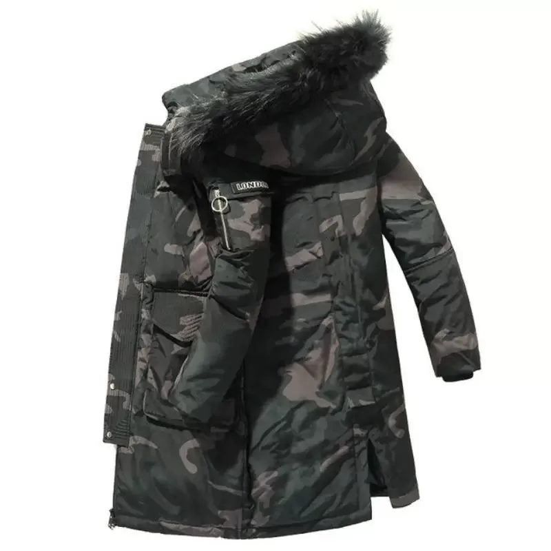 Parka elegant tactique grande taille – Image 3
