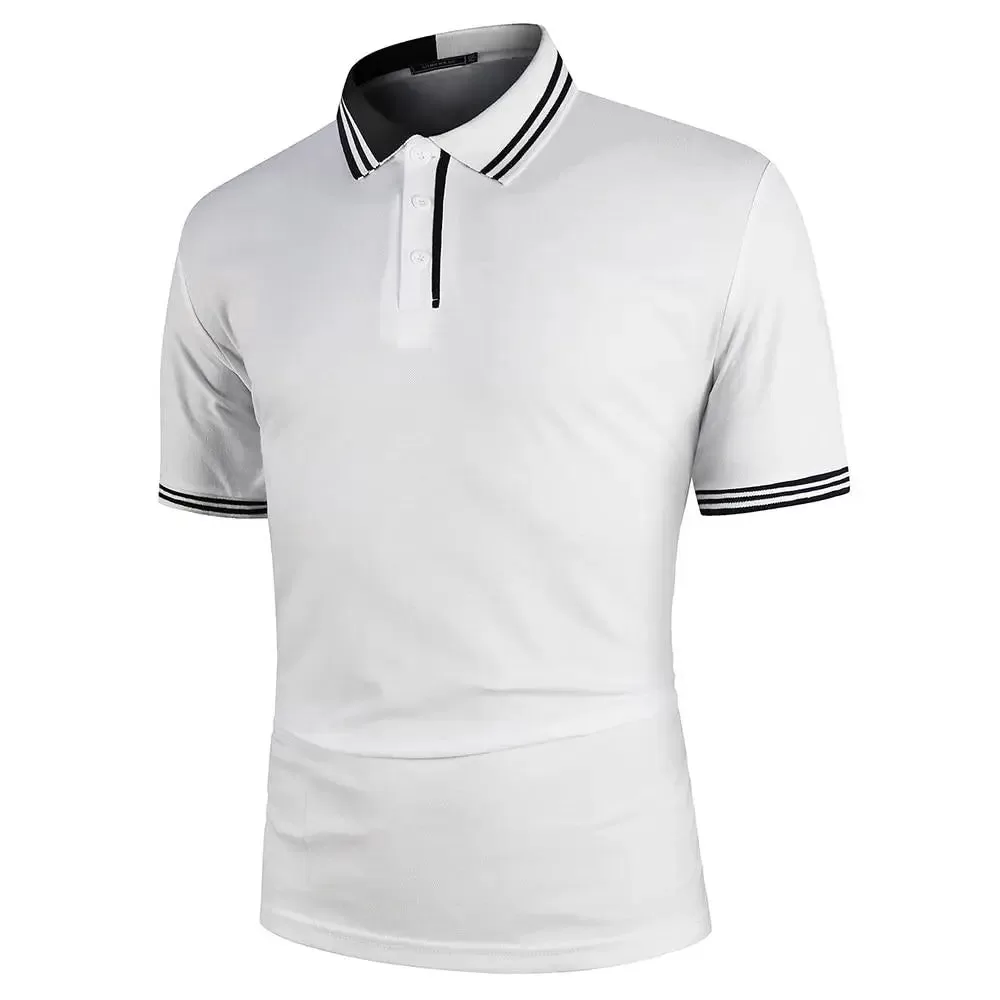 Polo bleu marine homme – Image 5