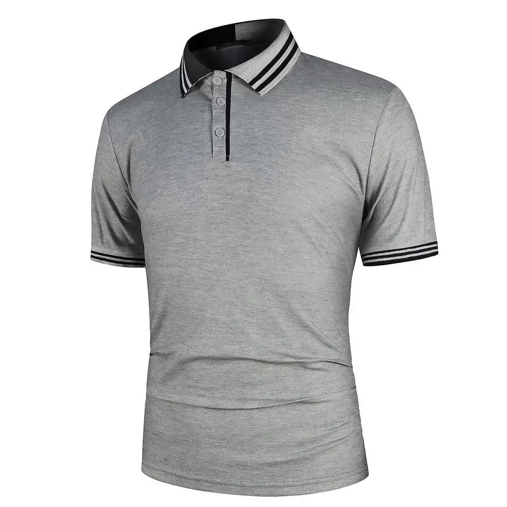Polo bleu marine homme – Image 3