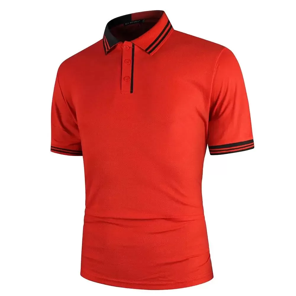Polo bleu marine homme – Image 4