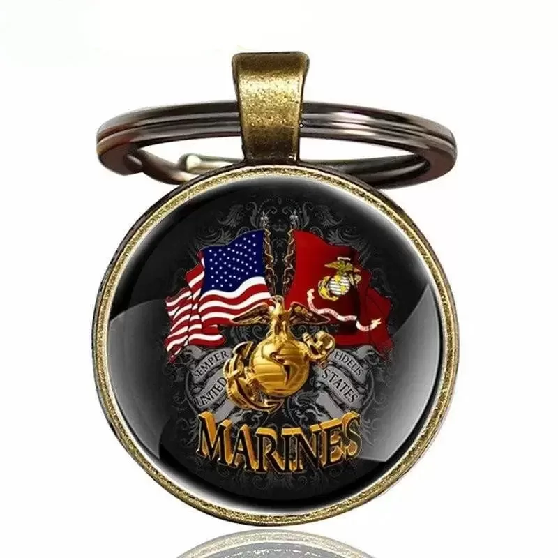 PORTE-CLÉS MILITAIRE - MARINES AMÉRICAINES – Image 4