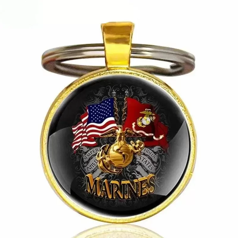 PORTE-CLÉS MILITAIRE - MARINES AMÉRICAINES – Image 3
