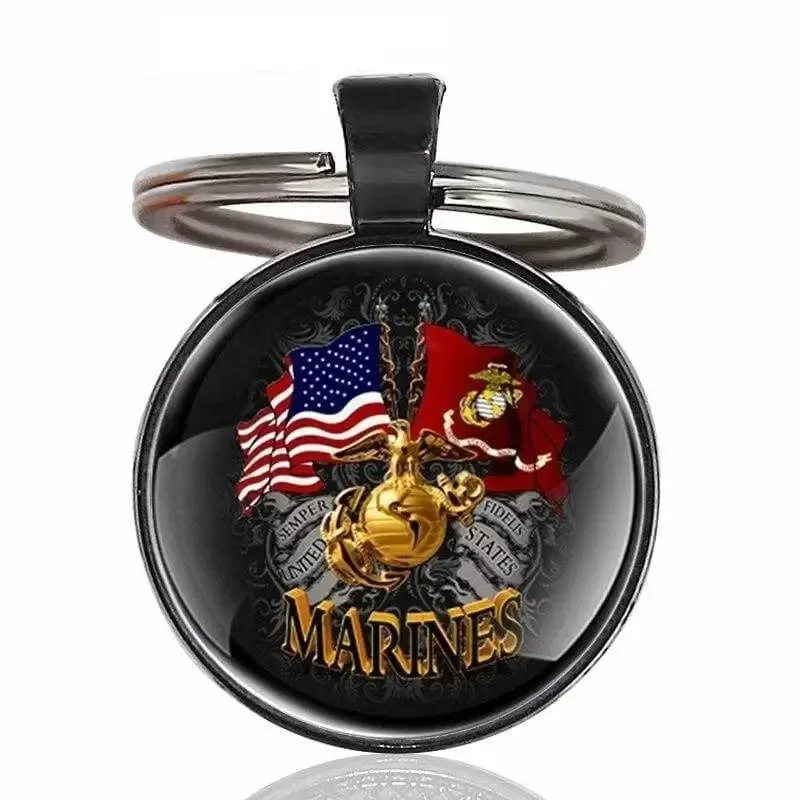 PORTE-CLÉS MILITAIRE - MARINES AMÉRICAINES – Image 2