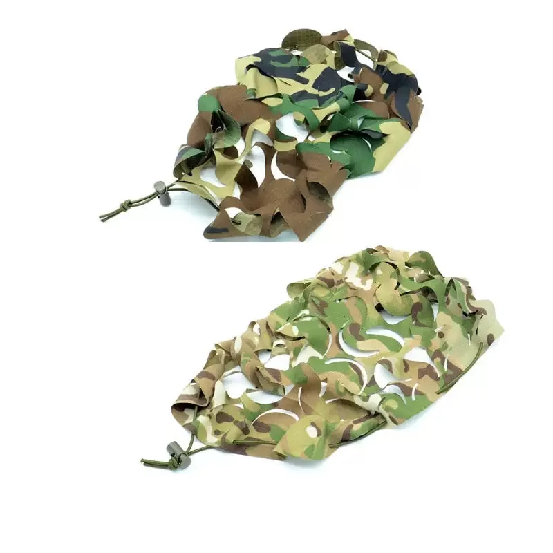 Filet camouflage casque ghillie
