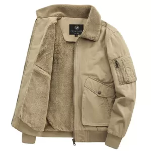 Manteau chaud et matelassé