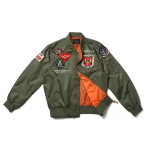 Manteau bomber aviateur militaire